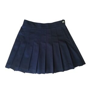 Vintage 90s HEAD Navy Blue Pleated Tennis Skirt Athleisure Pickleball Golf Small